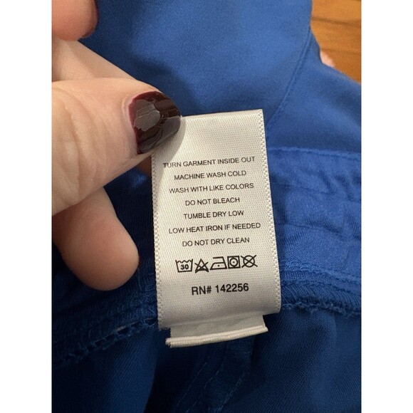 FIGS Size S Zamora Jogger High Waisted Scrub Pants Royal Blue - Picture 7 of 8